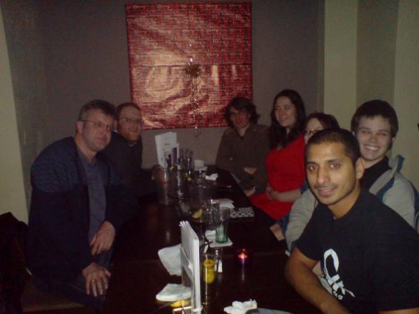 We went down to the Slug & Lettuce on Park Row for our 2007 Winter Solstice meal.