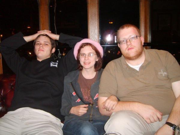 Left to right: Jack, Liz, Norm.