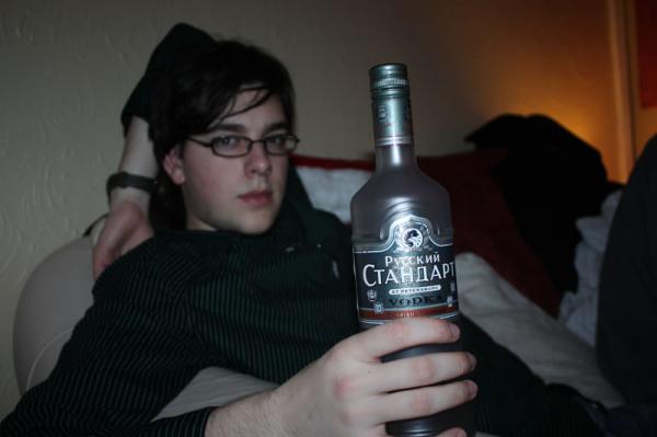 Will's Russian vodka.