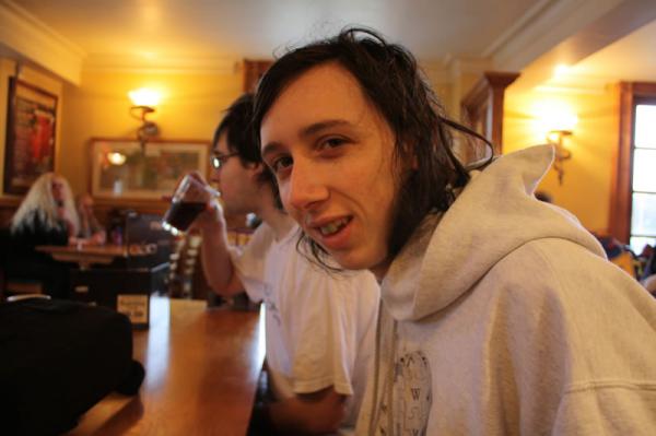 Chris at 'Spoons.