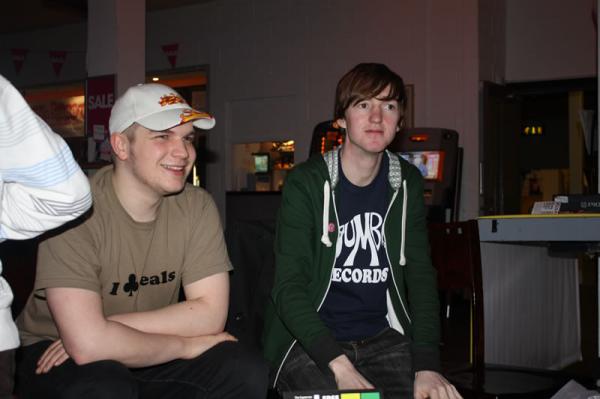 Johnny and Chris T.