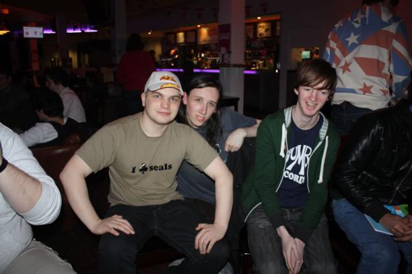 Johnny, Chris and Chris T.