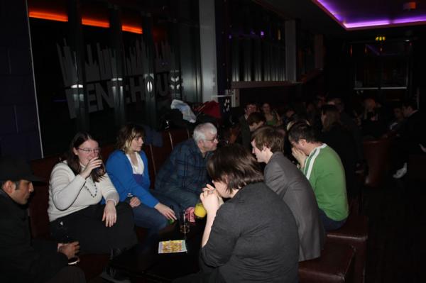 Drinks afterwards in The Terrace.