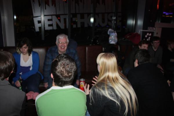 Drinks afterwards in The Terrace.