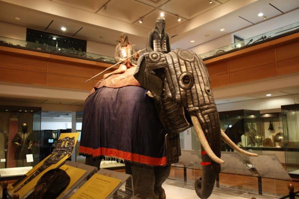 The only surviving war elephant armour.