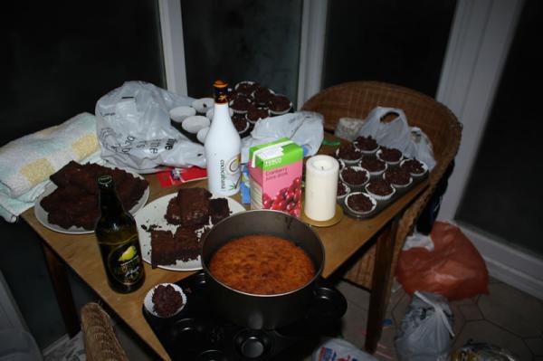 Cakes.