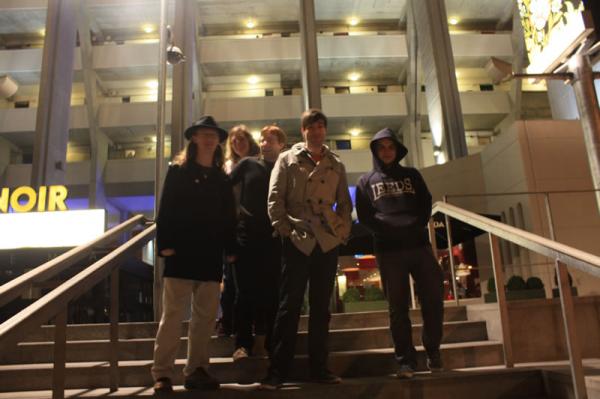 Outside the Brunswick Centre.