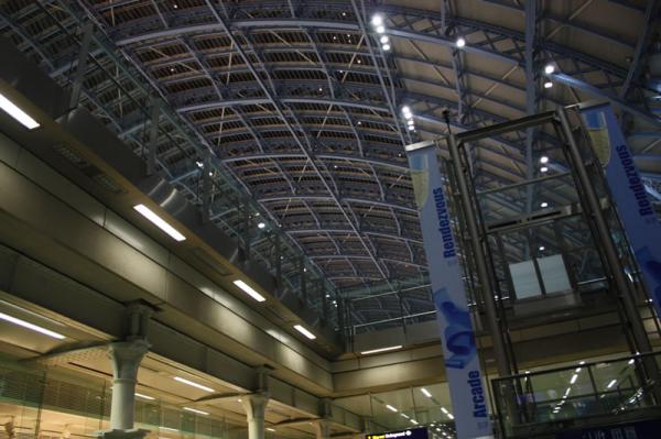 St. Pancras International train station.