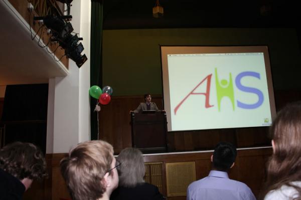 Andrew Copson delivers the introduction.