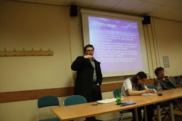 Michael presents his arguments.
