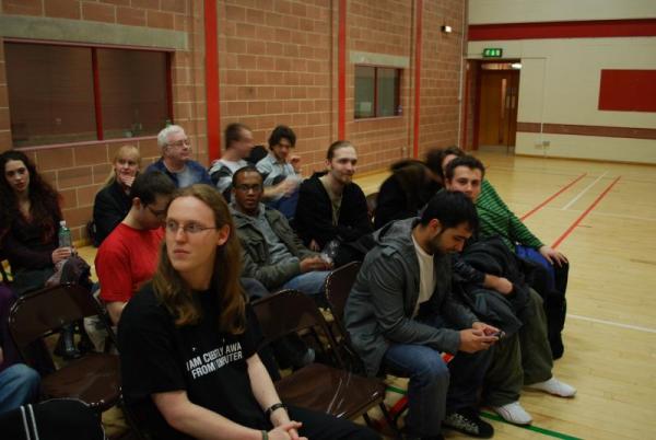 The audience.