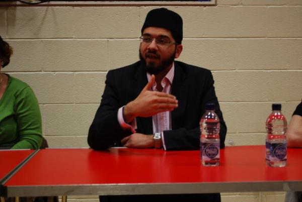 Our Islamic speaker.