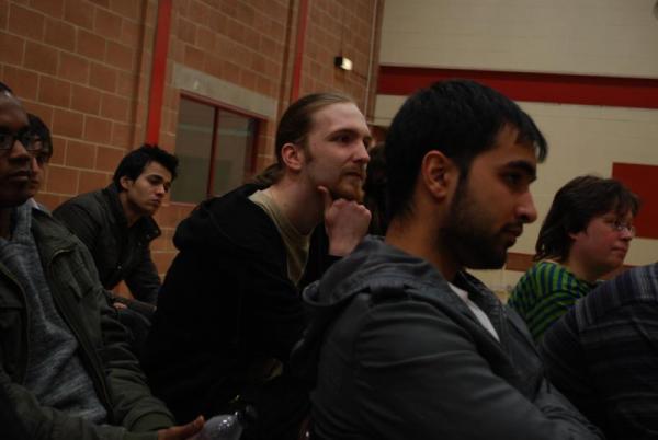The audience.