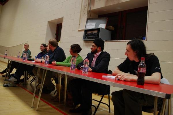 The panel.