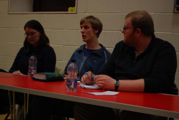 The panel.