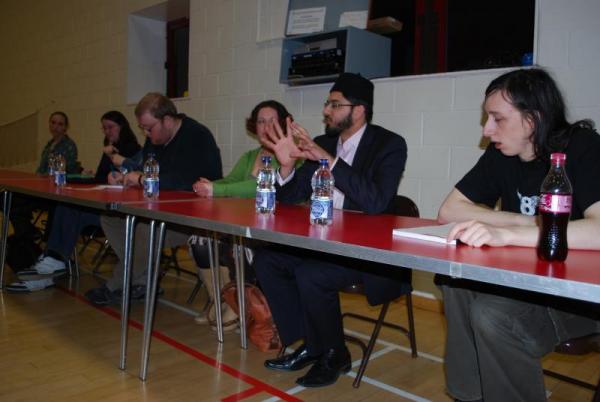The panel.