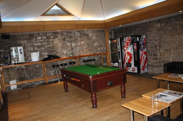 Inside the castle.