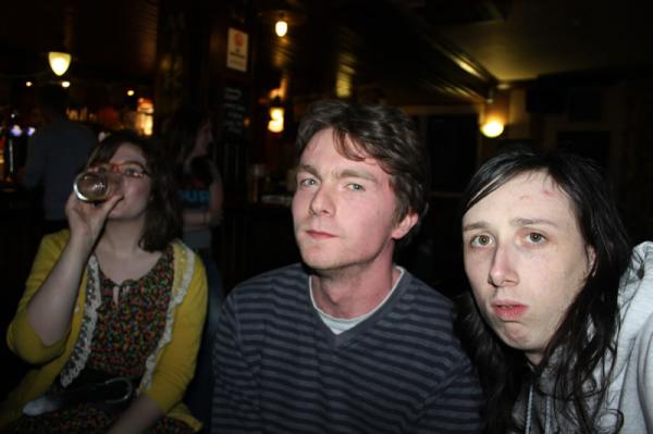 Sophie, James and Chris.