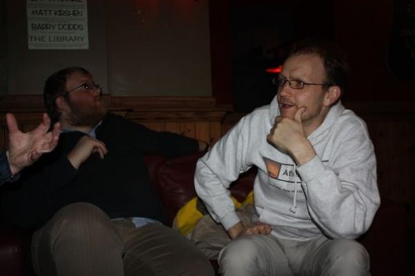 Norm and Gijsbert.