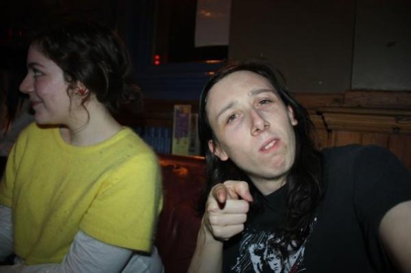 Chris posing.