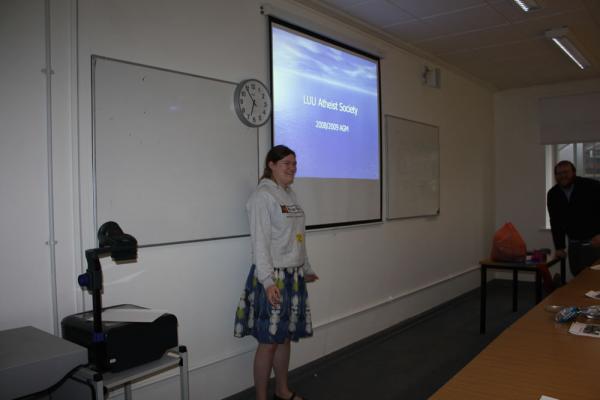 Nicola delivers her report.