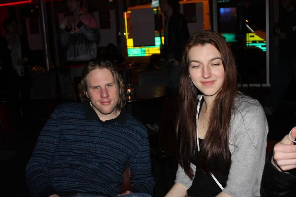 Brett and Nicola.