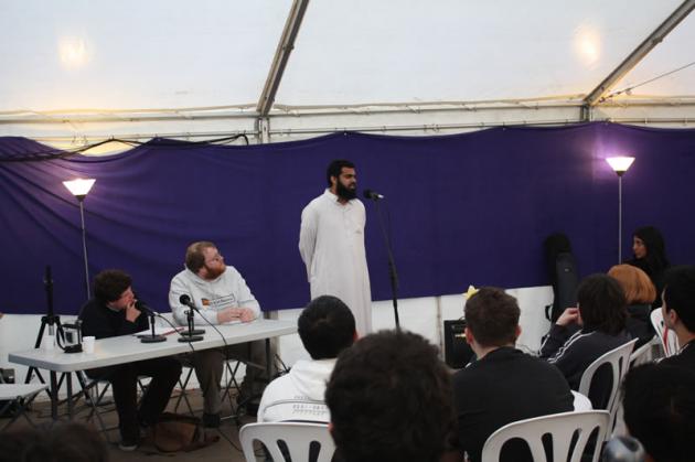 Debate with the Islamic Society.