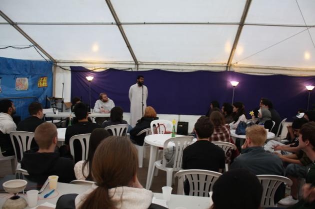Debate with the Islamic Society.