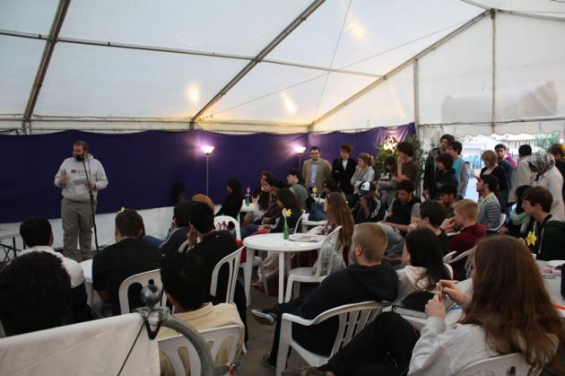 Our first ever debate with the Islamic Society takes place at Rationalist Week 2009.