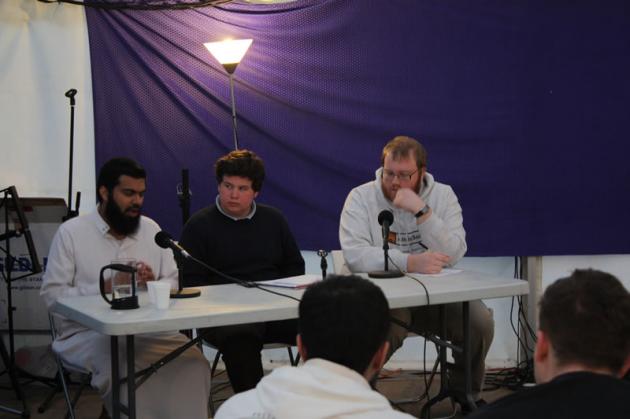 Debate with the Islamic Society.