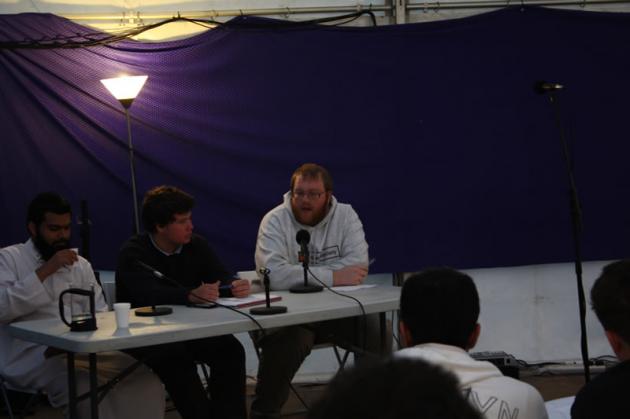 Debate with the Islamic Society.