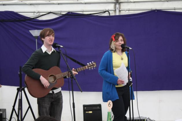 The Carter Rose Project perform live on Thursday evening.