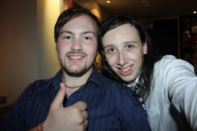 Oli and Chris.