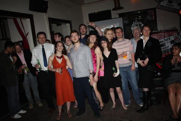 Group photo in Bourbon.