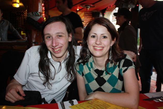 Chris and Jenna.