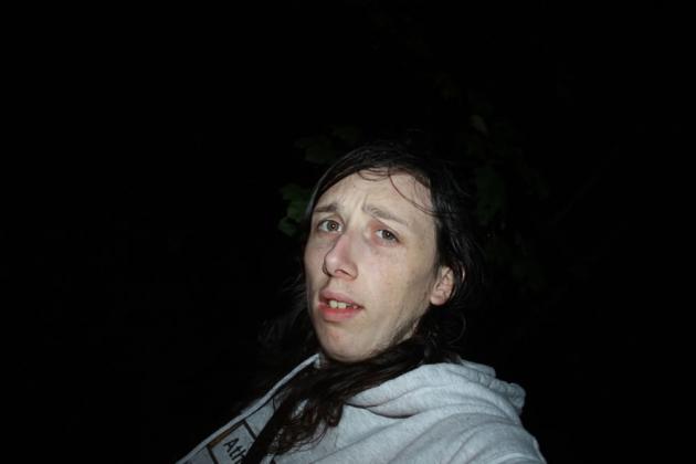 Chris in the forest again.