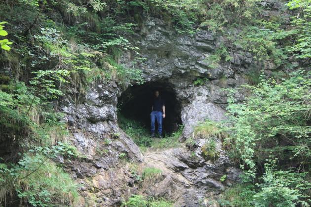 The cave.