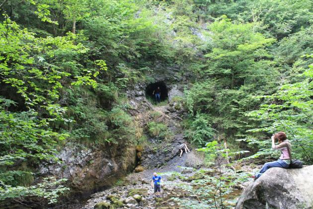The cave.