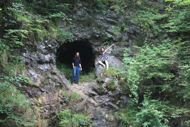 The cave.