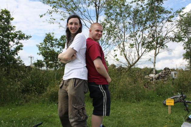 Chris and Jonni.