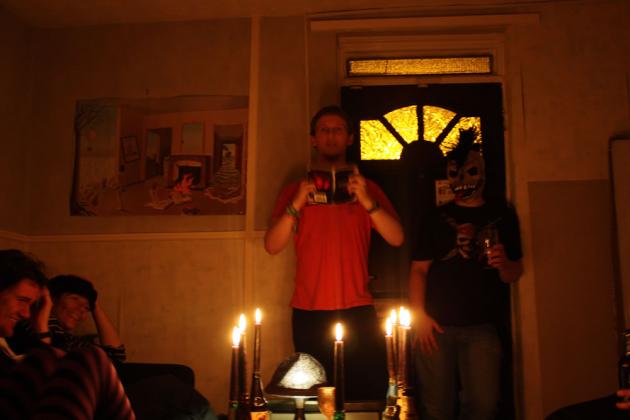 The Satanic ritual.