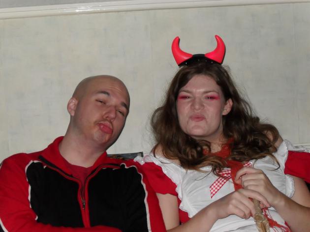 American John and Nicola.
