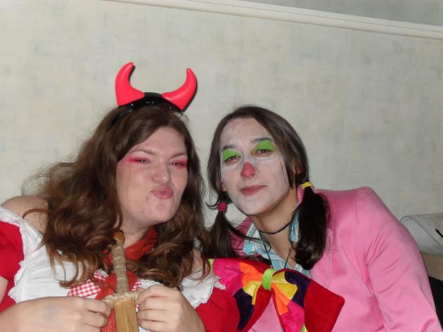 Nicola and Kristina.