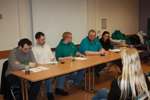 The panel.