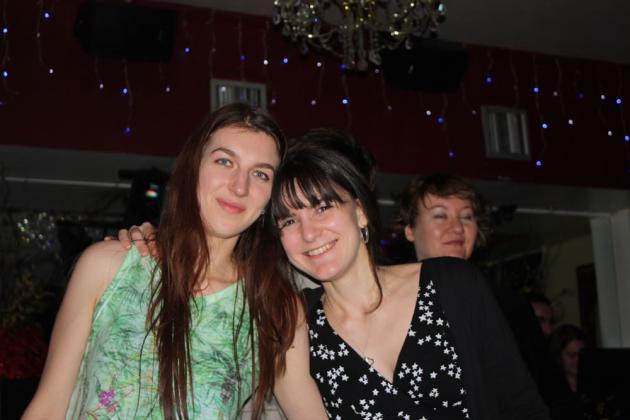 Nicola and Liz.