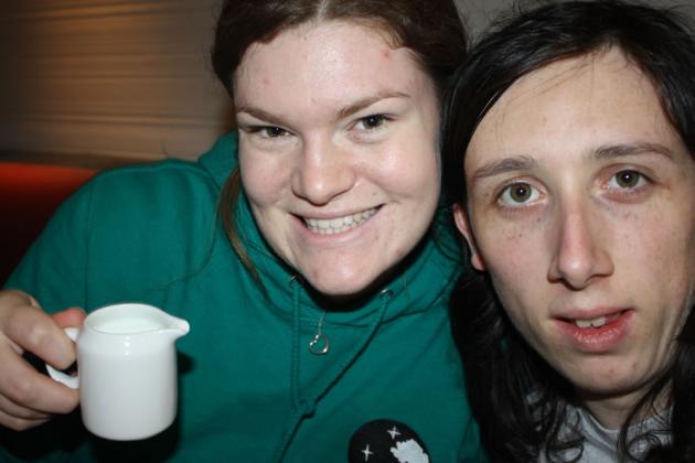 Nicola and Chris.