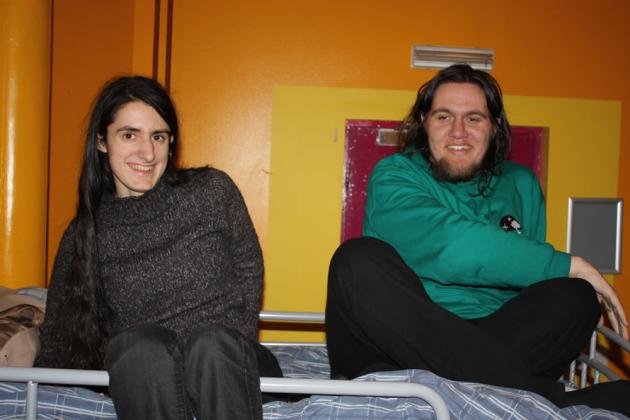 The happy couple?
