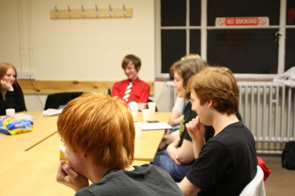 The back of Joel's head.