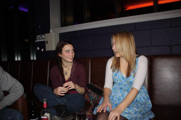 Rosie and Kate in The Terrace.