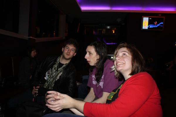 Danny, Chris and Sophie.